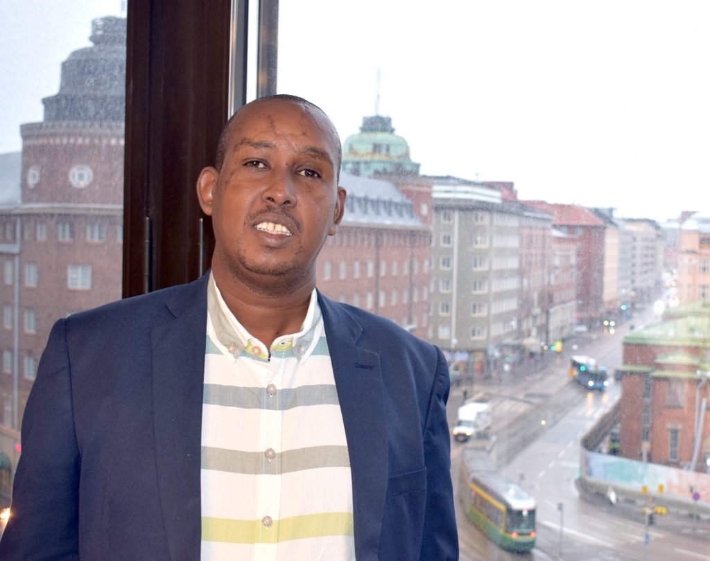 Mohamed Moalimuu Helsingissä