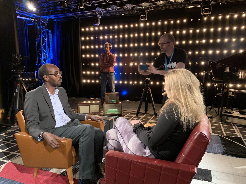 Liban Abdi ja Rosa Kettumäki