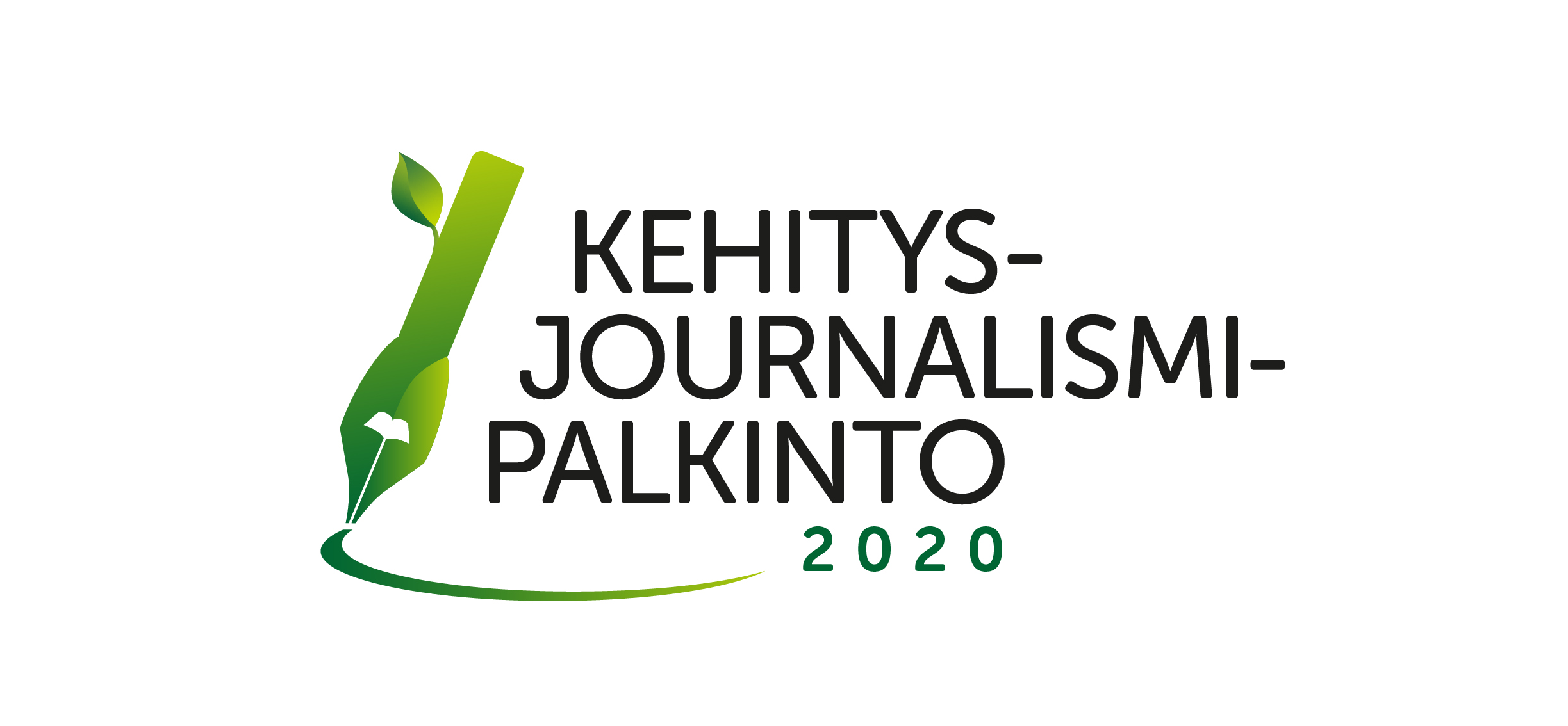 Kehitysjournalismin palkinto -logo