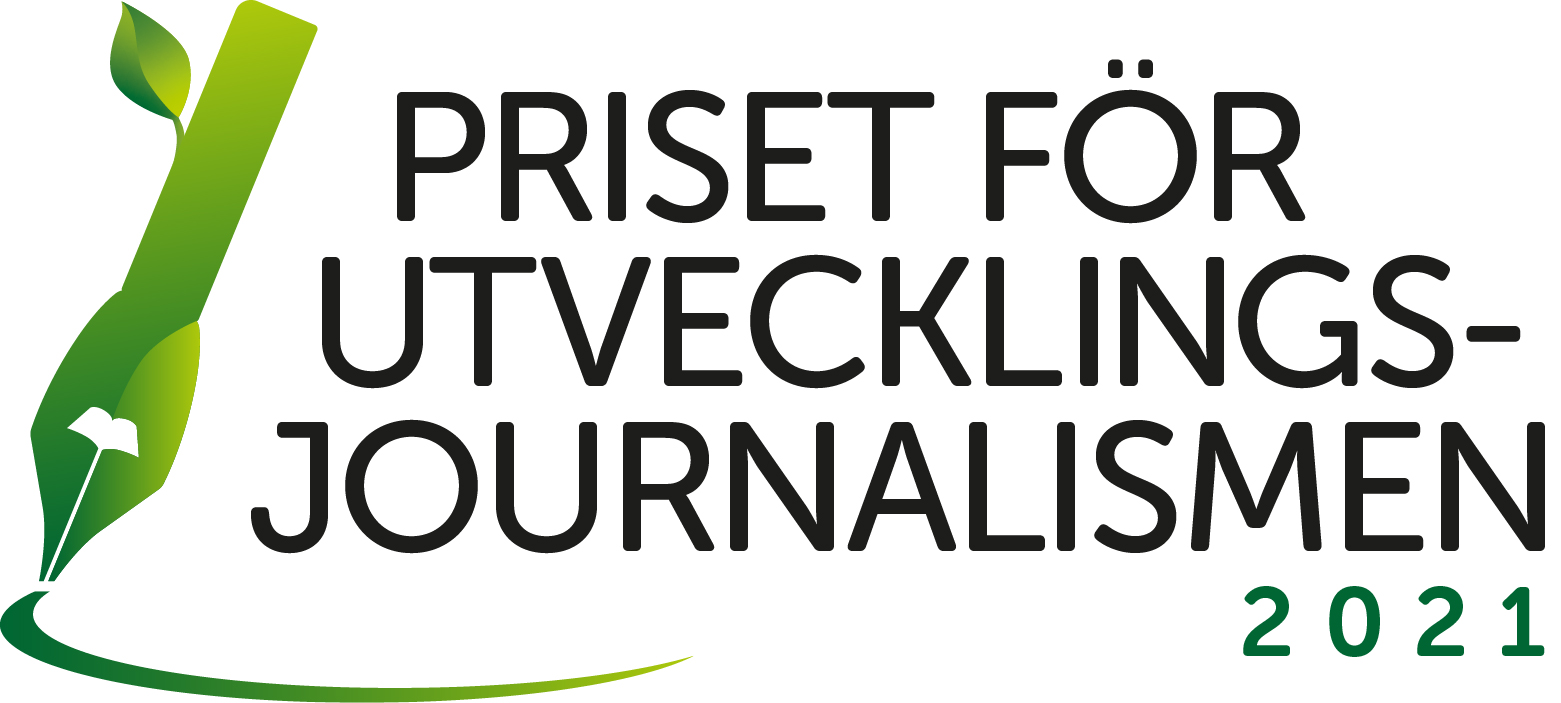 Logo: Priset för utvecklingsjournalismen