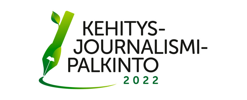 Logo: Kehitysjournalsimin palkinto