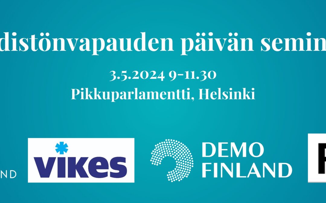 Lehdistönvapauden päivän seminaari: Voiko polarisaation pysäyttää?