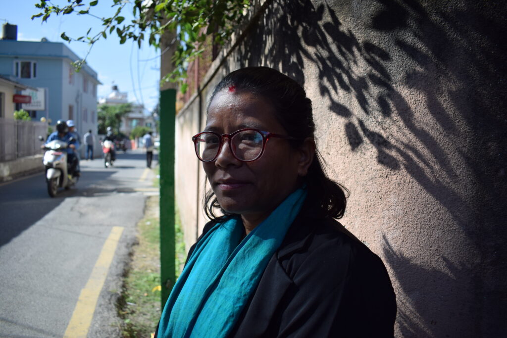 Kuvassa Sharmila Thakuri