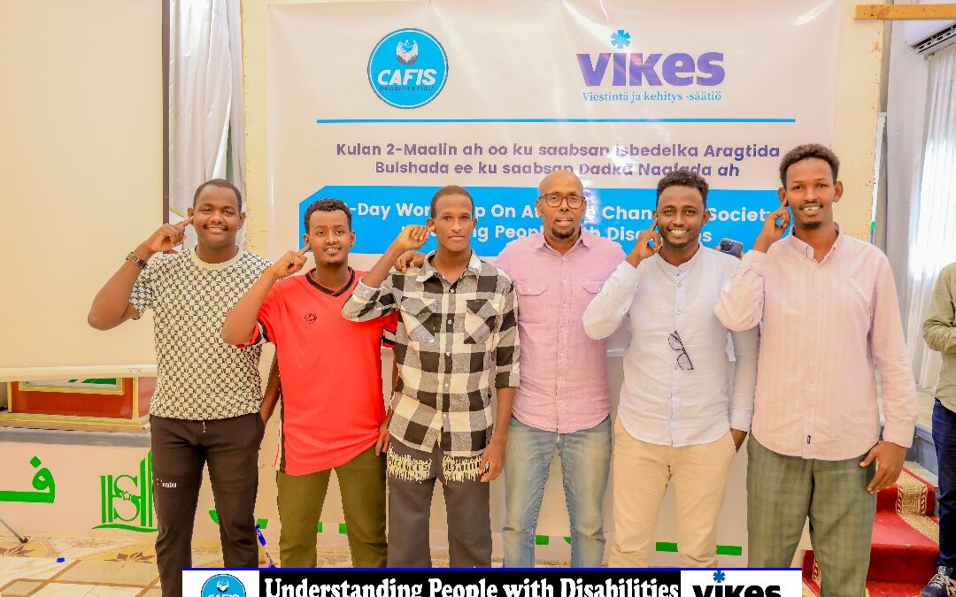 Historiallinen edistysaskel Somaliassa – vammaisten oikeudet ja inkluusio vahvistuvat lakimuutosten ja mediatyön myötä 
