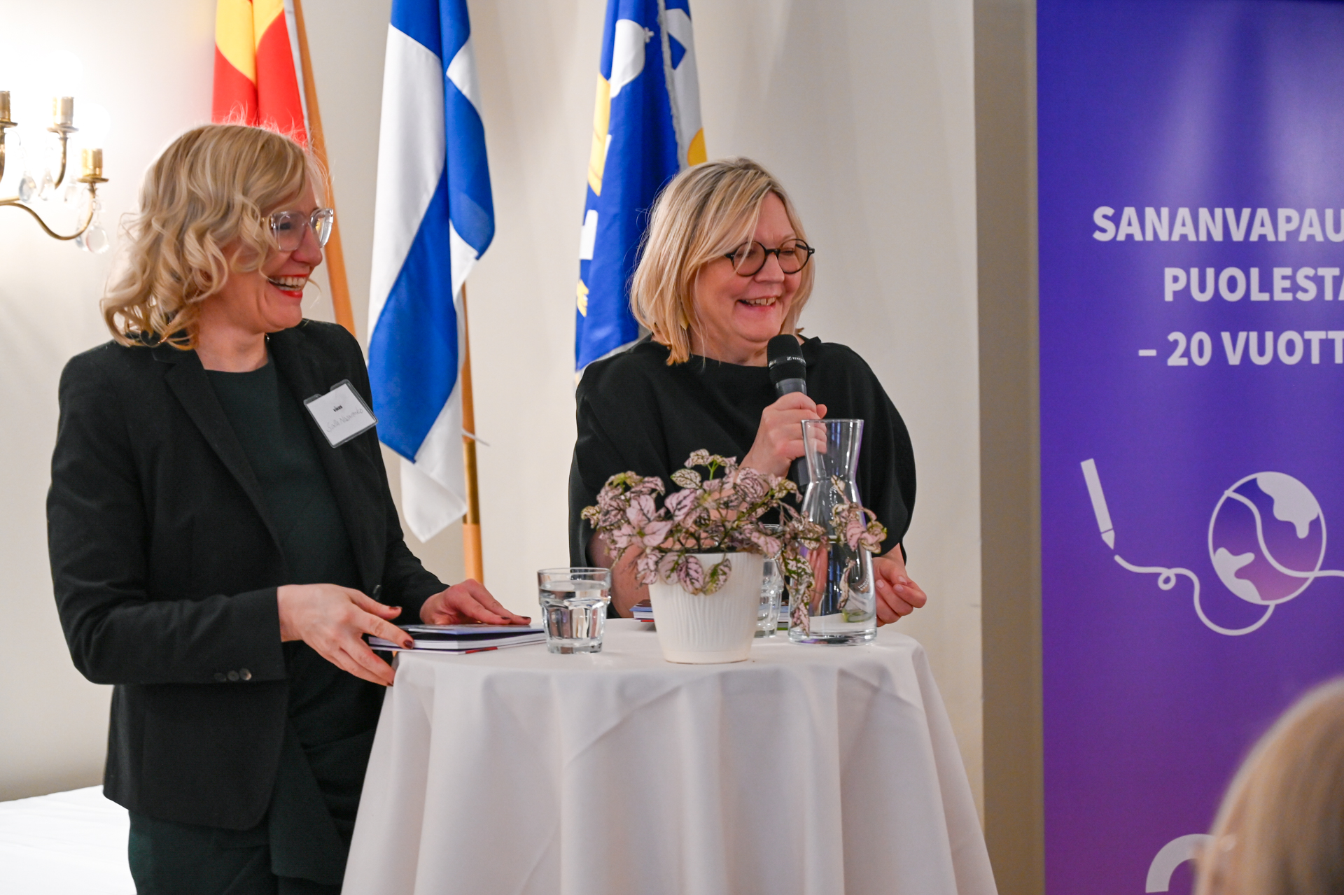 Kristiina Markkanen and Salla Nazarenko