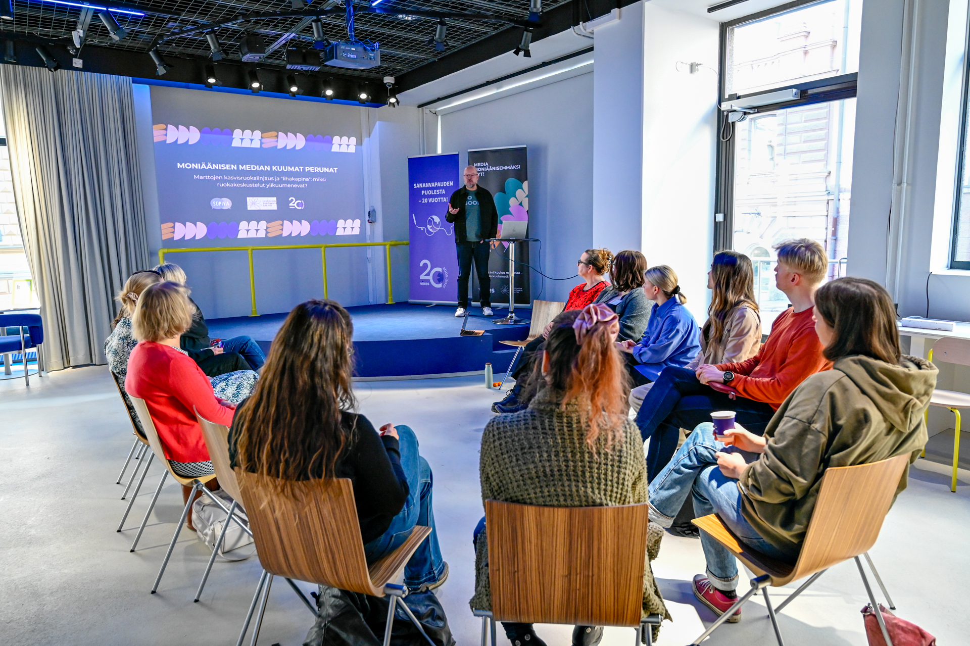 Media moniäänisemmäksi nyt keskustelutilaisuus