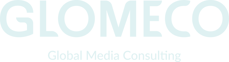 Glomeco logo sininen